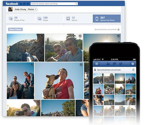 subir fotos automaticamente en facebook
